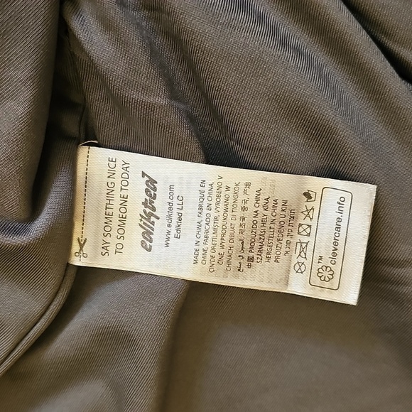 Edikted Siena Sequin Strapless Minidress Size Medium - Picture 6 of 10